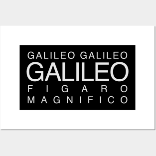 Gallileo Posters and Art